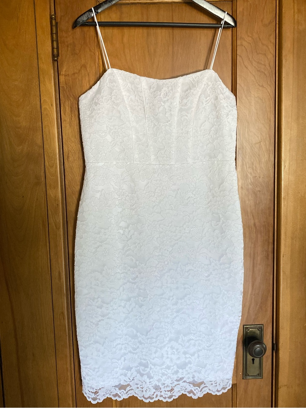 NWT Sz 14 Express White Lace Dress
